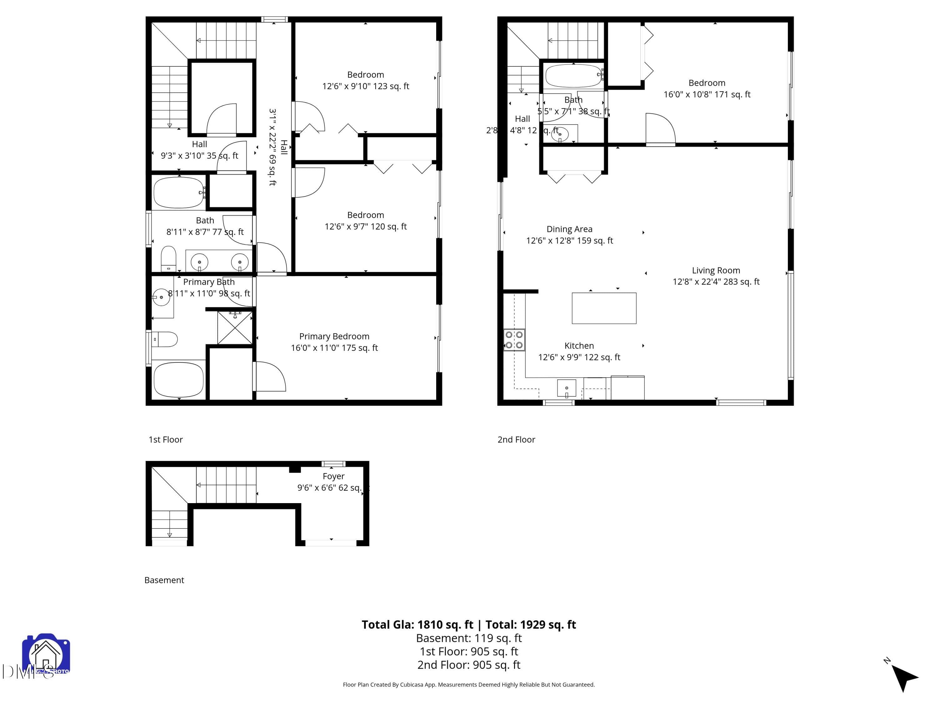 Floor Plan - 1125 S Topsail Drive, Surf City, NC 28445