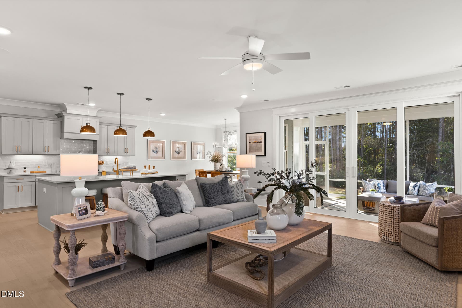 Open concept living - 1131 Magpie Lane, Hillsborough, NC 27278