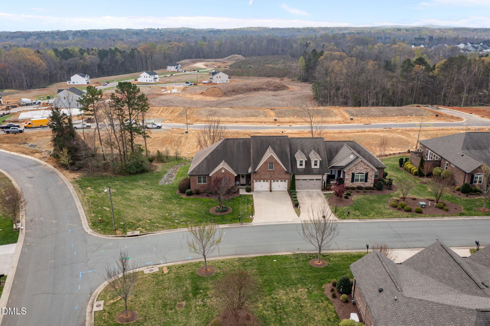 9-web-or-mls-DJI_0169 - 733 Whisper Ridge Drive, Graham, NC 27253