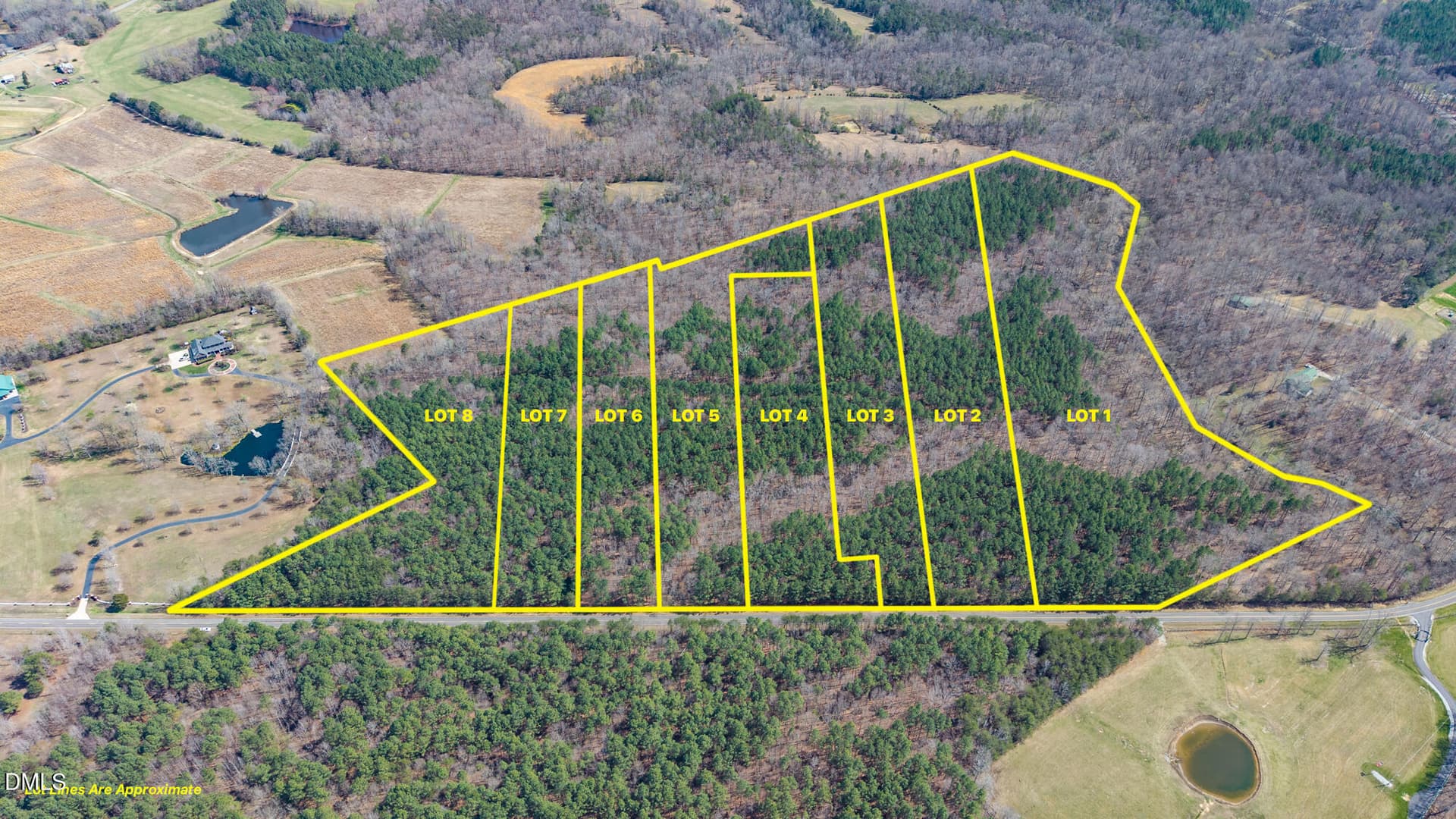 David Moore Road-LOTs-Drone-1-LOT2 - 3 David Moore Road, Burlington, NC 27217