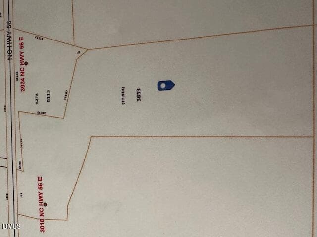 Plat - 3018 Hwy 56, Creedmoor, NC 27522