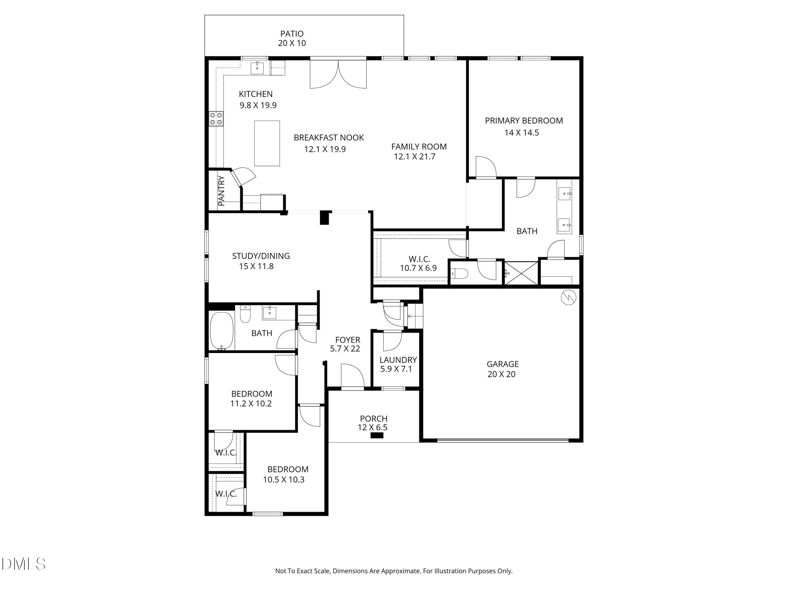 all_floors_468_thorny_branch_drive_ralei - 468 Thorny Branch Drive, Raleigh, NC 27603, Raleigh