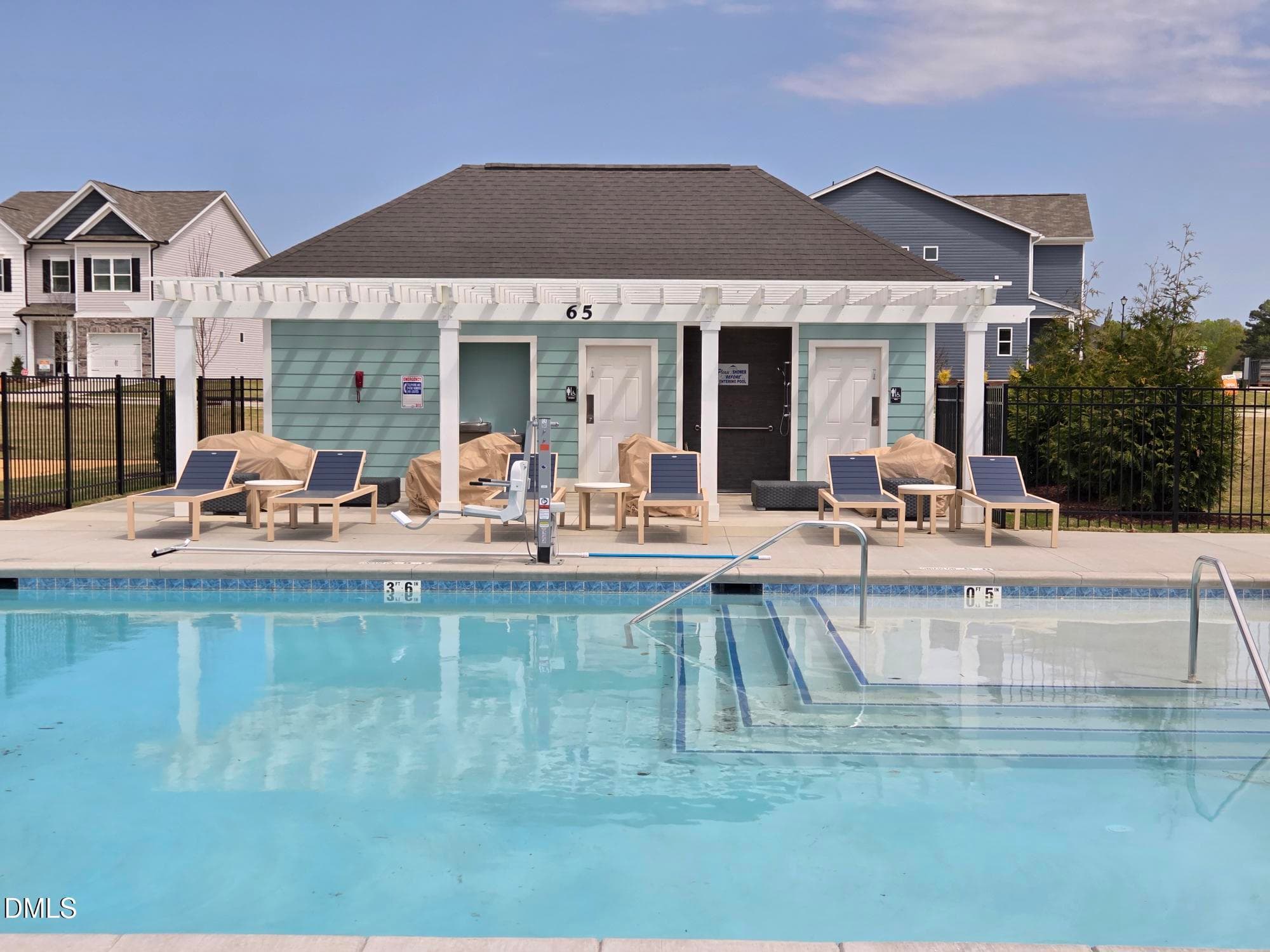 Cape Overlook Pool - 136 Oyster Tabby Drive, Lillington, NC 27546