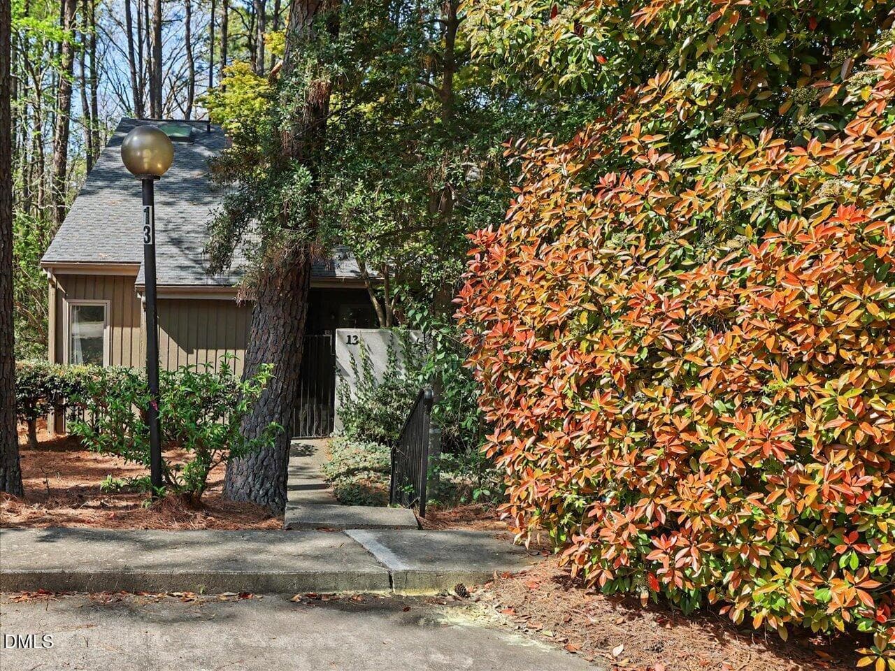04-Front Walkway - 13 Vauxhall Place, Chapel Hill, NC 27517, Chapel Hill