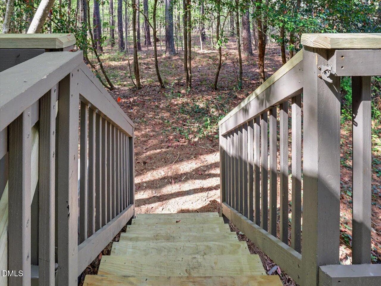 26-Deck Steps - 13 Vauxhall Place, Chapel Hill, NC 27517, Chapel Hill