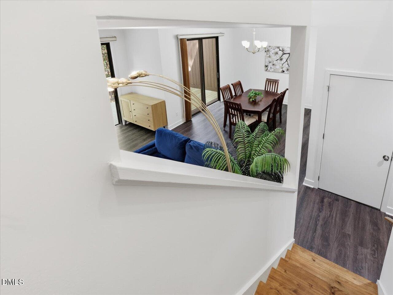 45-Staircase View - 13 Vauxhall Place, Chapel Hill, NC 27517, Chapel Hill