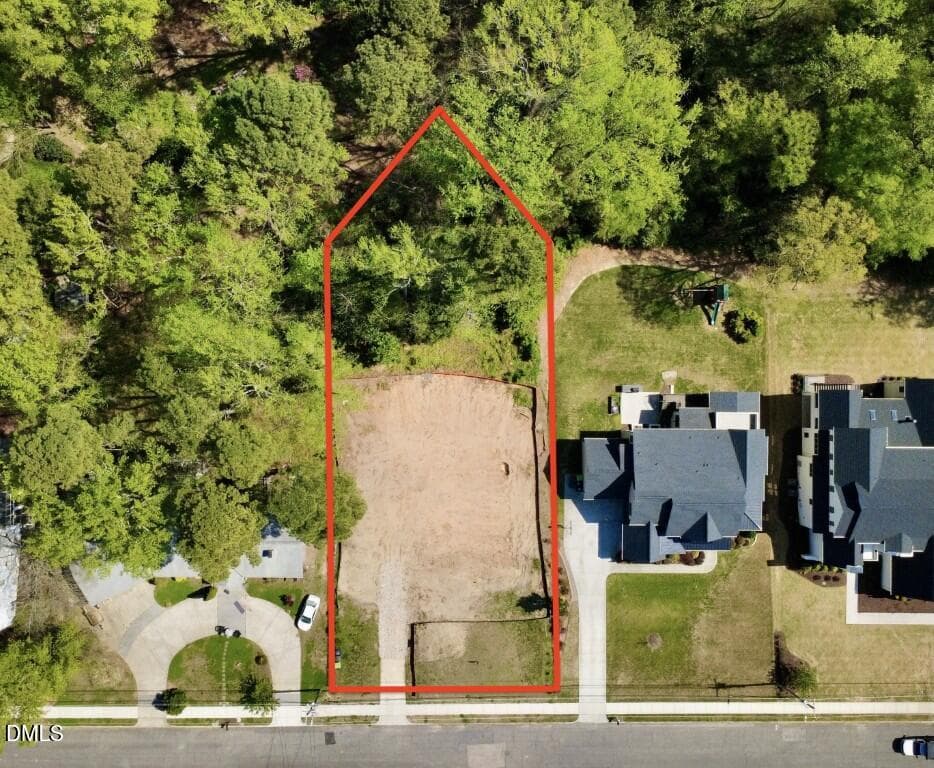 Aprox Lot Lines - 4312 Lambeth Drive, Raleigh, NC 27609, Raleigh