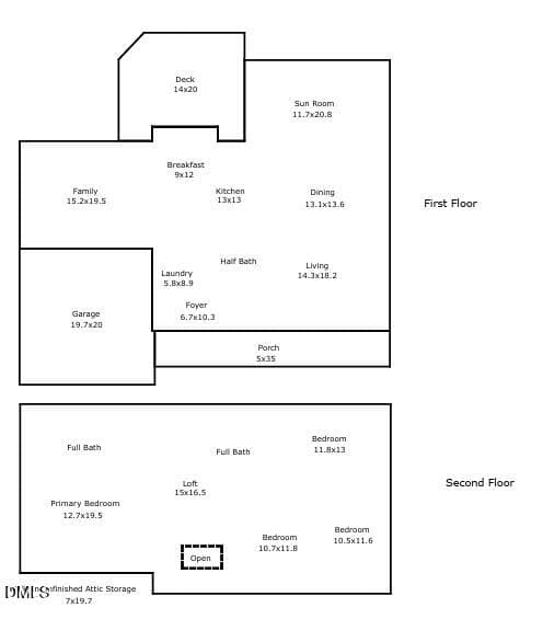 Floorplan - 102 Settlers Mill Lane, Durham, NC 27713, Durham