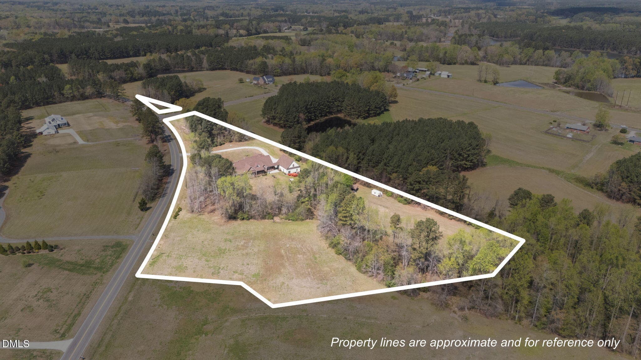 Lot Lines - 2983 Hallie Burnette Road, Oxford, NC 27565