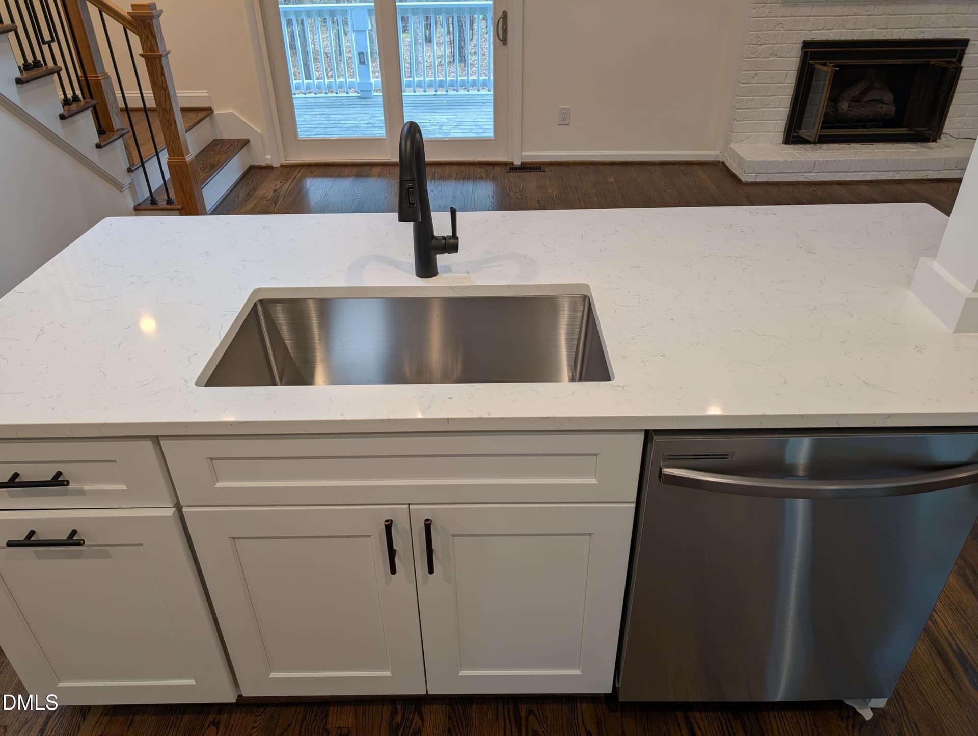 Kitchen Island & SS Dishwasher - 702 Hillandale Lane, Garner, NC 27529