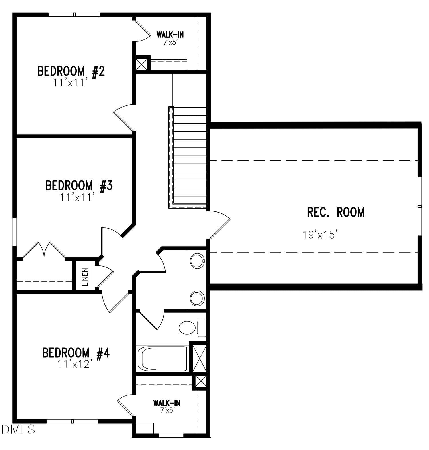 Second Floor - 129 Cinnabar Street, Clayton, NC 27520, Clayton