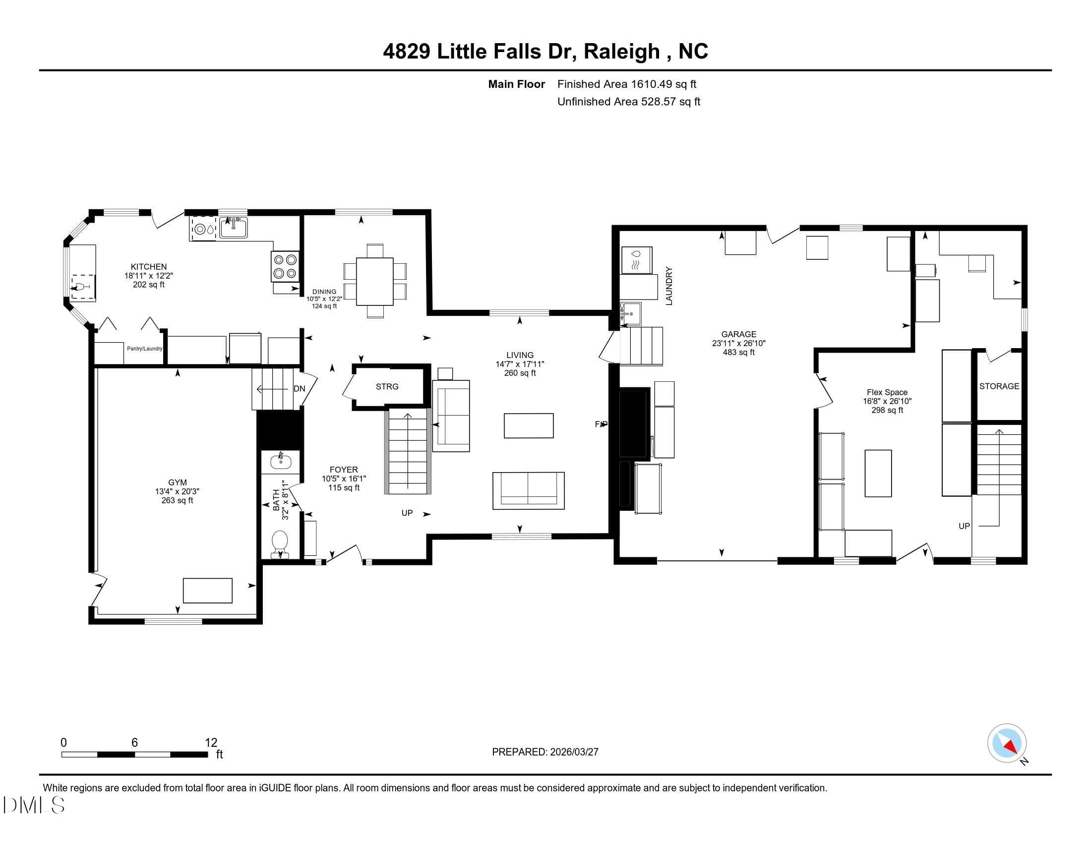 floor_imperial_en_1 - 4829 Little Falls Drive, Raleigh, NC 27609, Raleigh