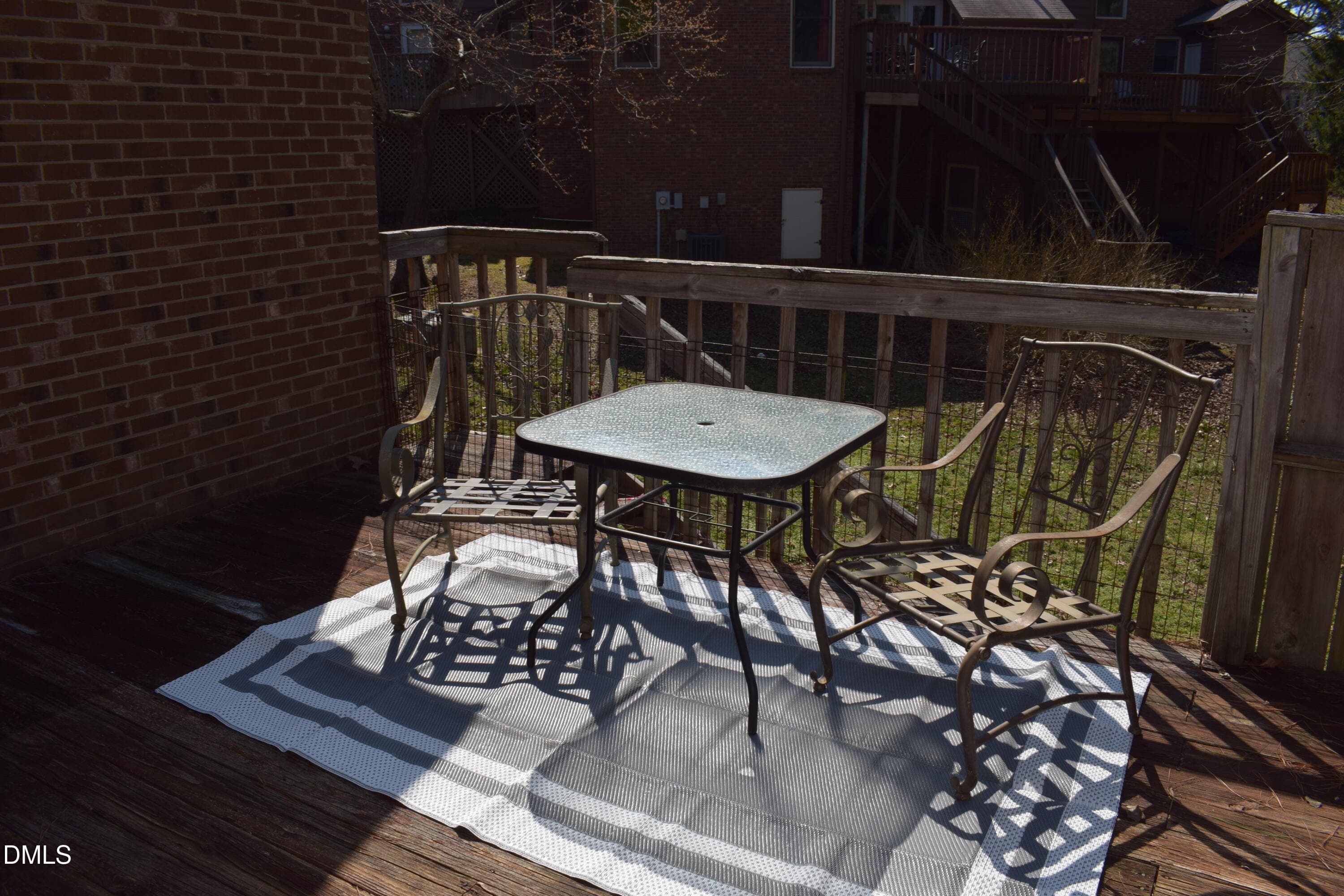 Back Deck - 5500 Fortunes Ridge Drive Apt 85c, Durham, NC 27713, Durham
