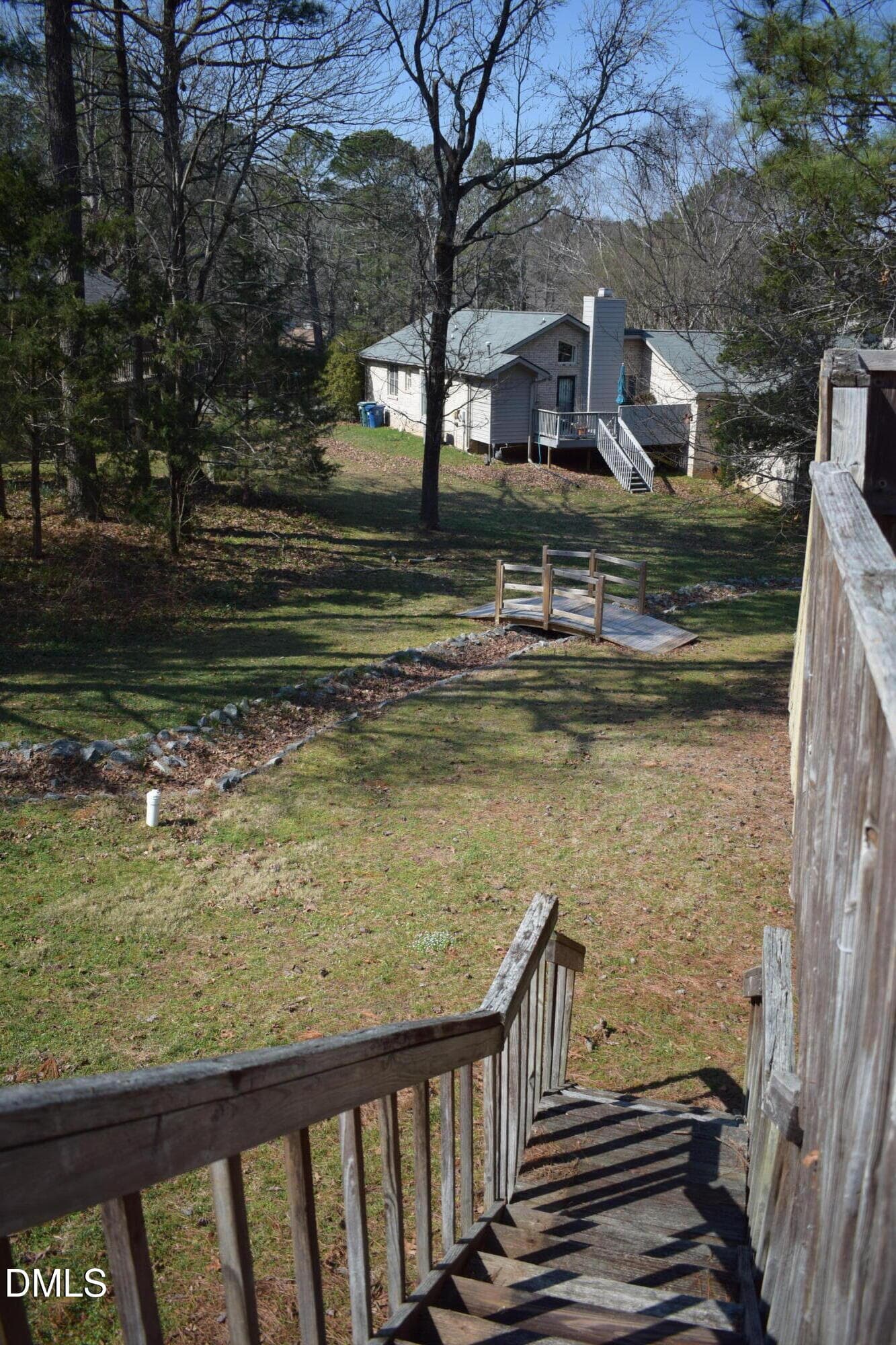 Back Deck Steps - 5500 Fortunes Ridge Drive Apt 85c, Durham, NC 27713, Durham