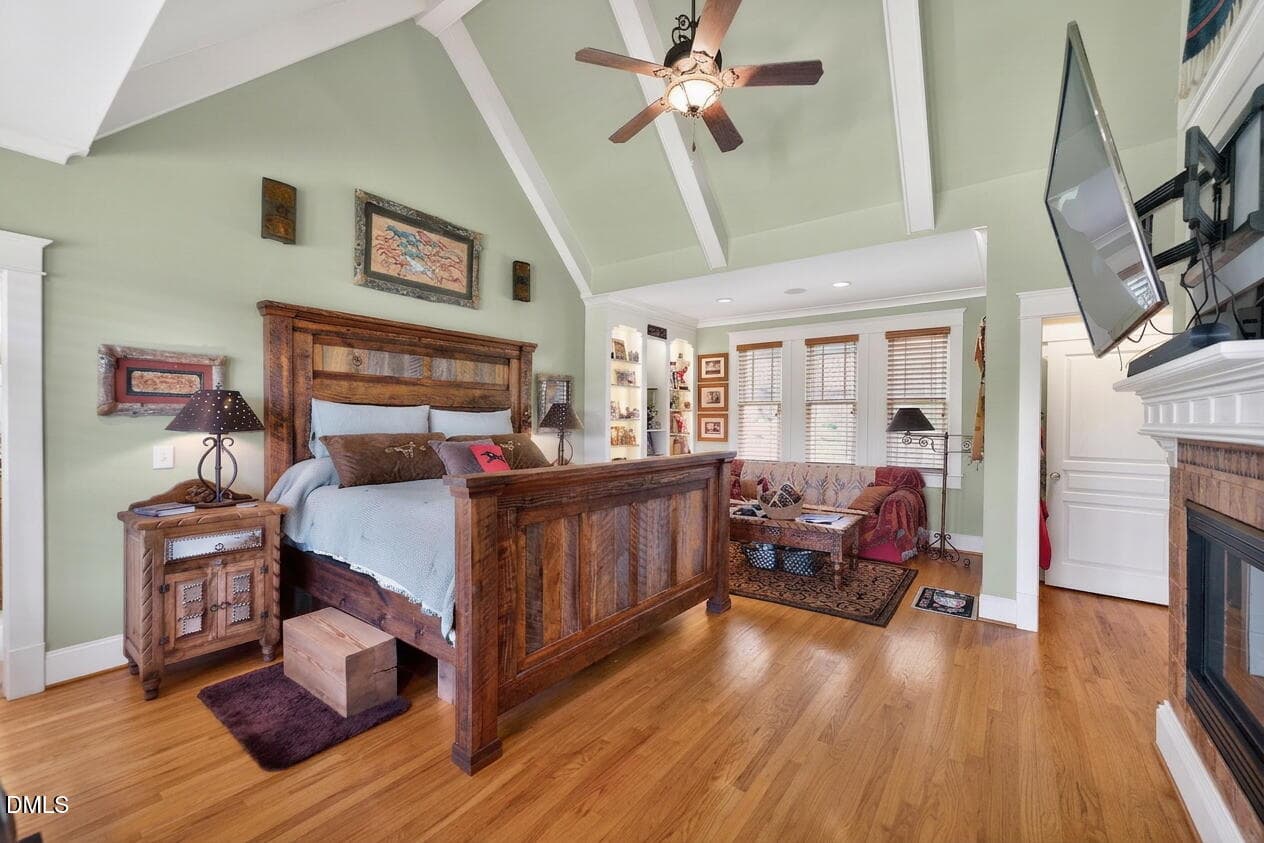 primary bedroom - 548 Double N Road, Pittsboro, NC 27312