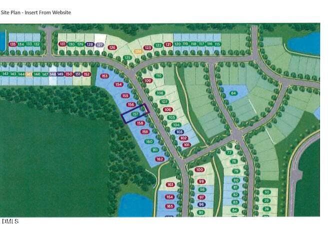 157 Site Plan - 329 Mugby Road #157, Raleigh, NC 27610, Raleigh