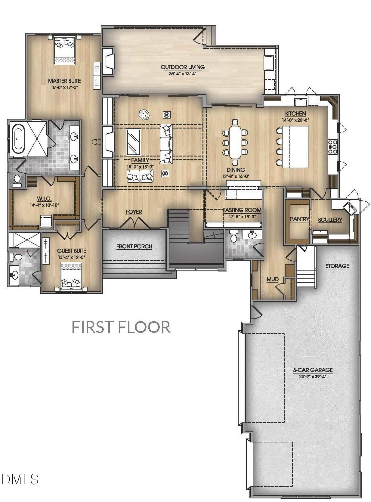 1st Floor - 5904 Leone Pride Circle, Raleigh, NC 27603, Raleigh