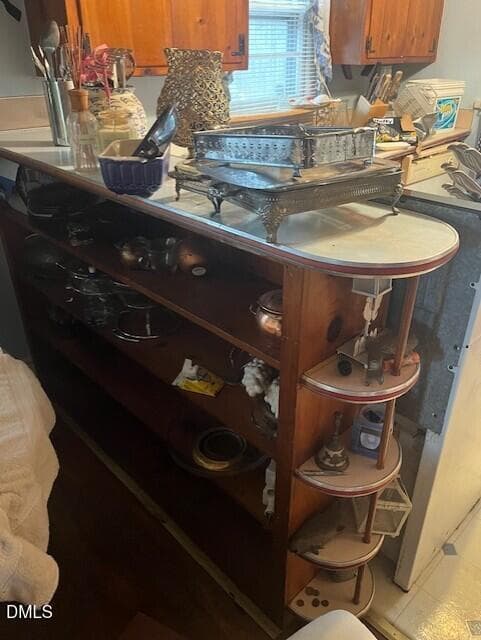 1950s Retro Rounded Kitchen Island Count - 409 Edward Street, Durham, NC 27701, Durham
