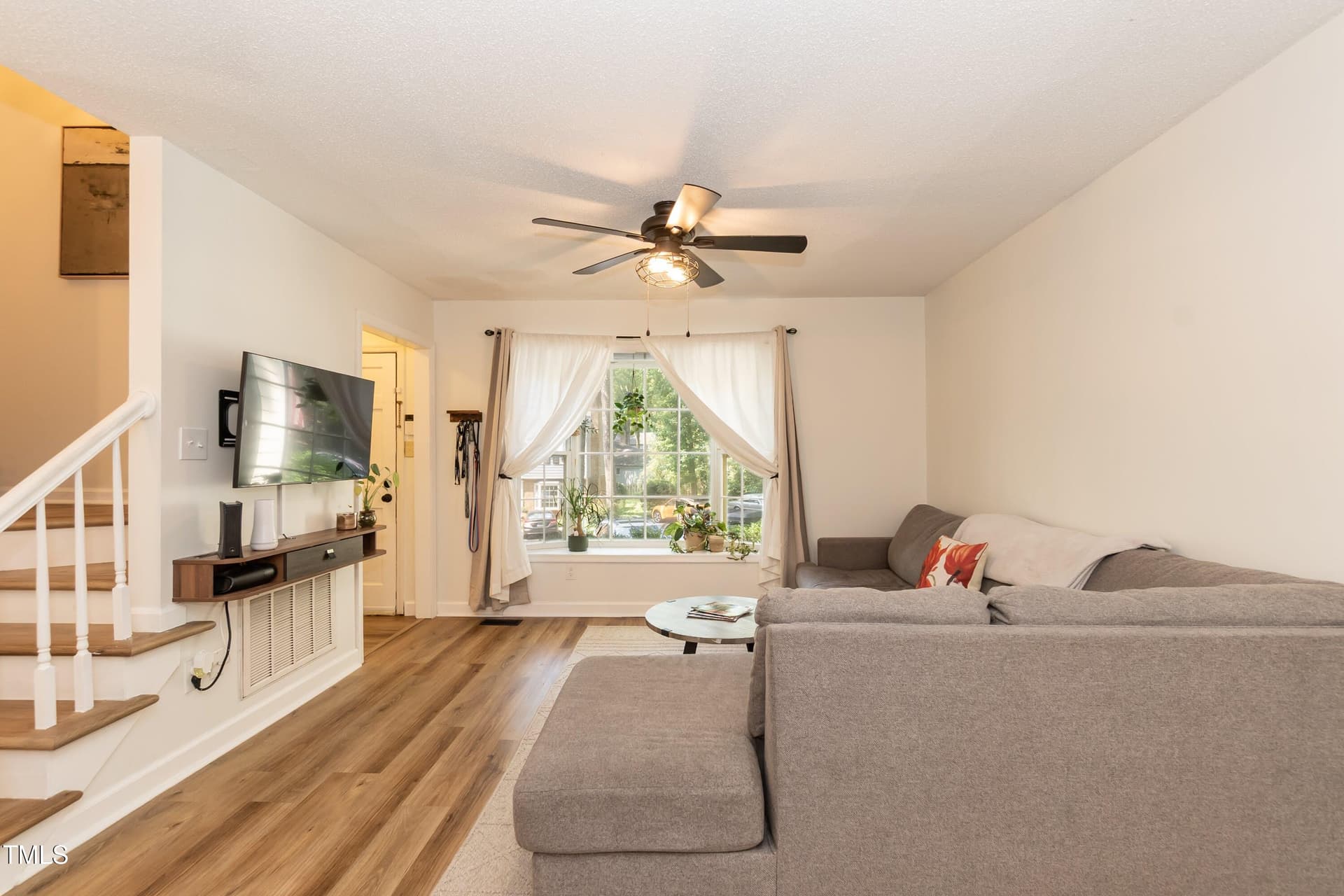 Light Filled Living Room - 1107 Collington Drive, Cary, NC 27511