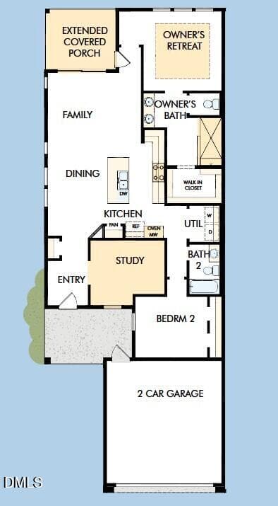 Inspiration Plan - 128 Tantara Bend, Pittsboro, NC 27312