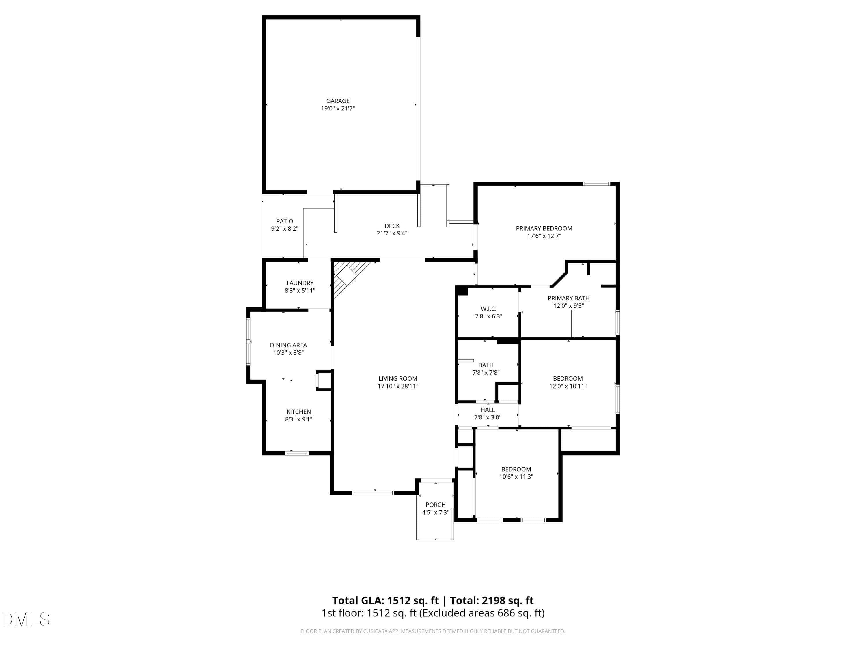 1-Floorplan_1 - 2741 Dillon Court, Creedmoor, NC 27522, Creedmoor