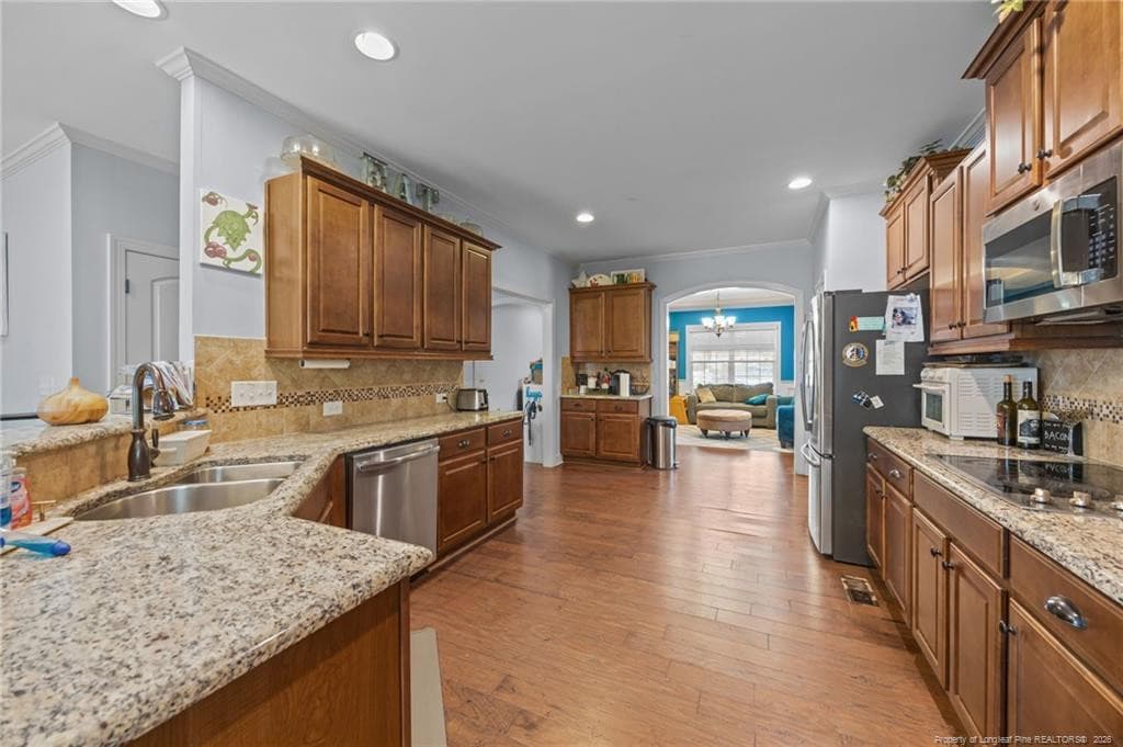 Gourmet Kitchen - 68 Heatherspring Way, Spring Lake, NC 28390