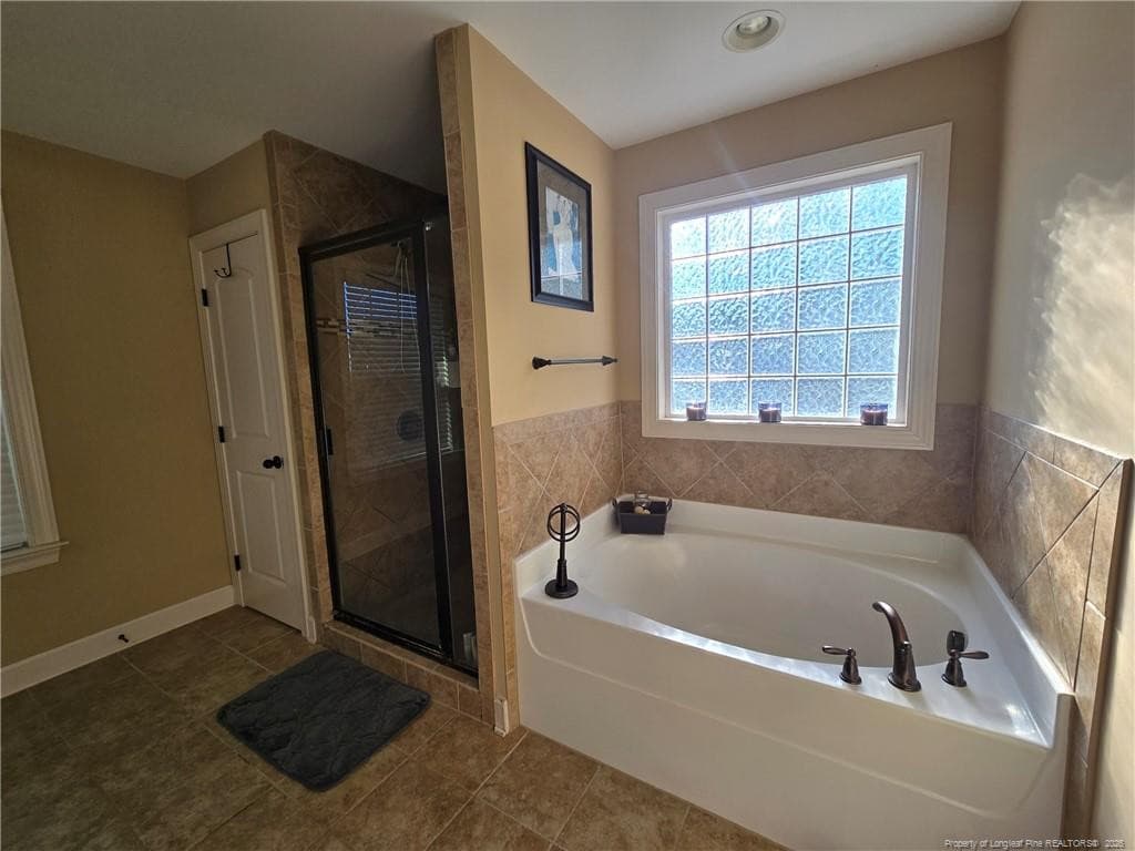 Primary Bathroom - 68 Heatherspring Way, Spring Lake, NC 28390