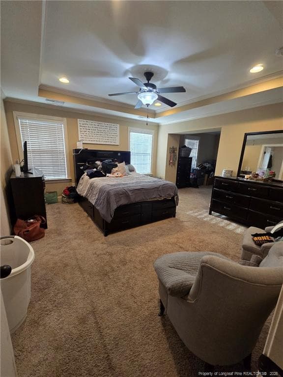 Primary Bedroom - 68 Heatherspring Way, Spring Lake, NC 28390