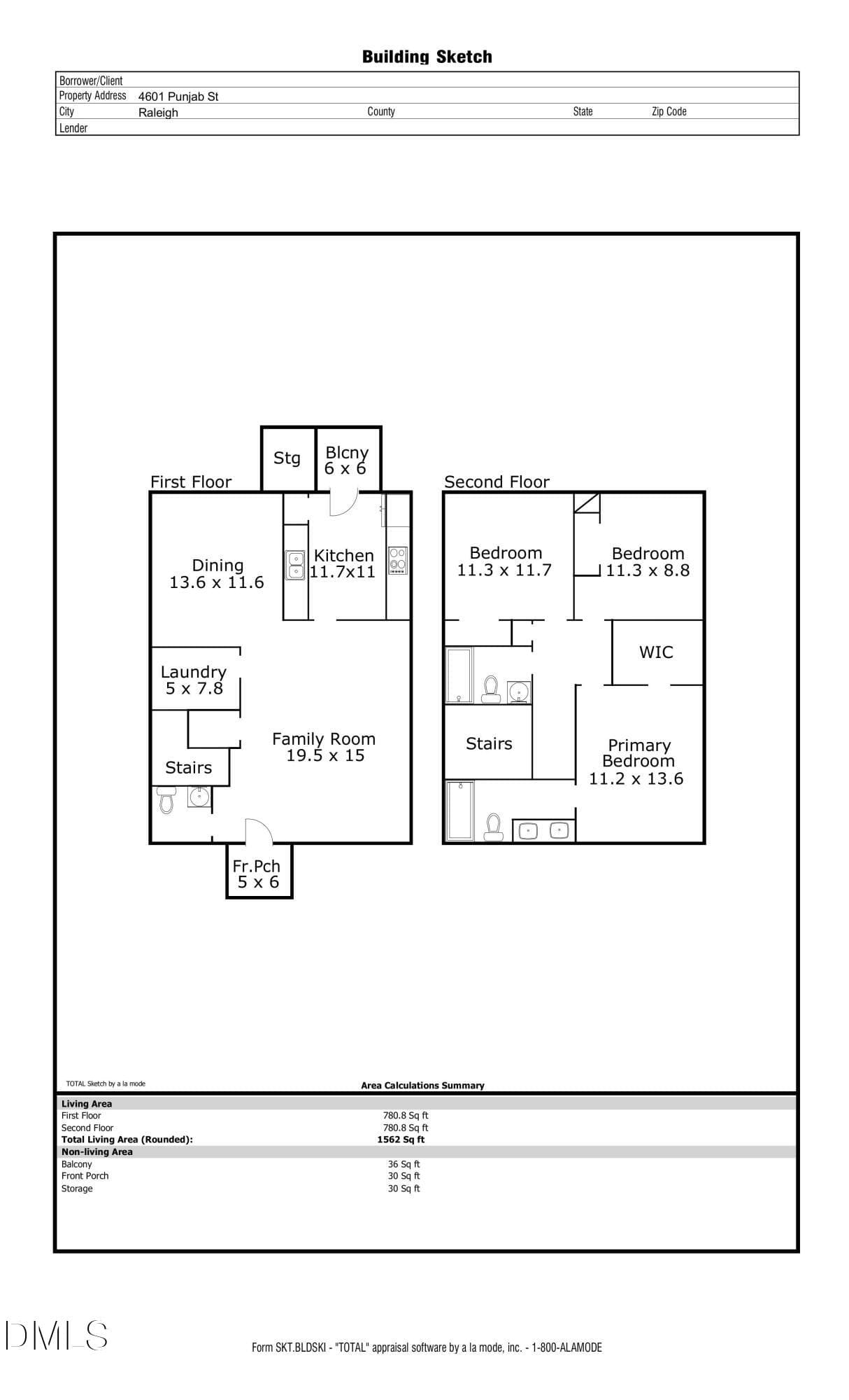 4601 Punjab floor plan - 4601 Punjab Street, Raleigh, NC 27604, Raleigh