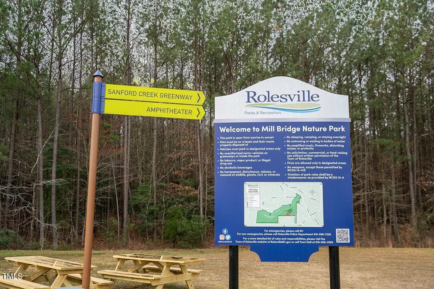 Mill Bridge Park - 11249 Jeffreys Lane, Wake Forest, NC 27587