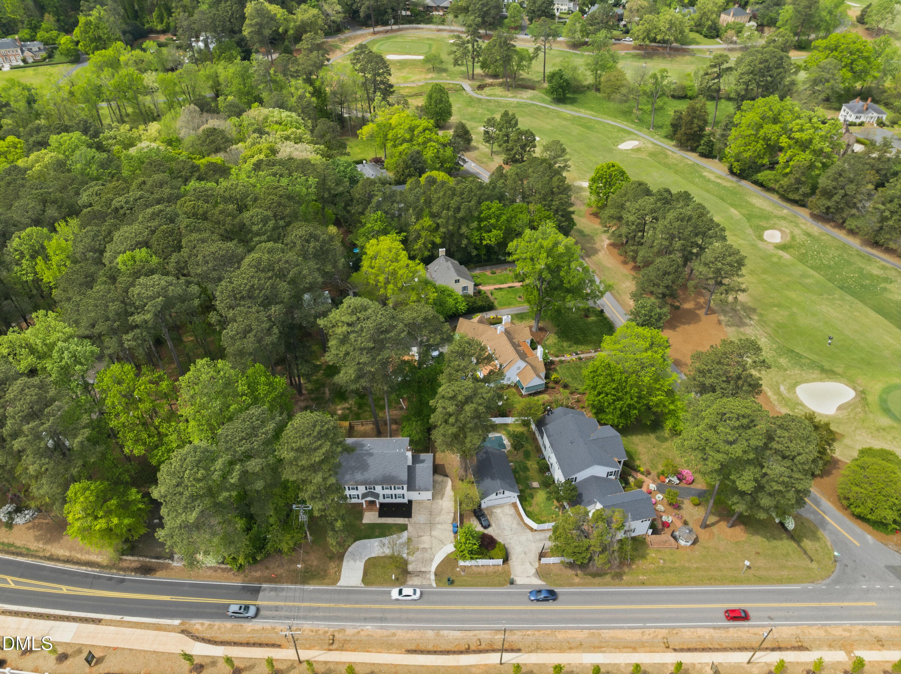 aerial - 3822 Hope Valley Road, Durham, NC 27707, Durham