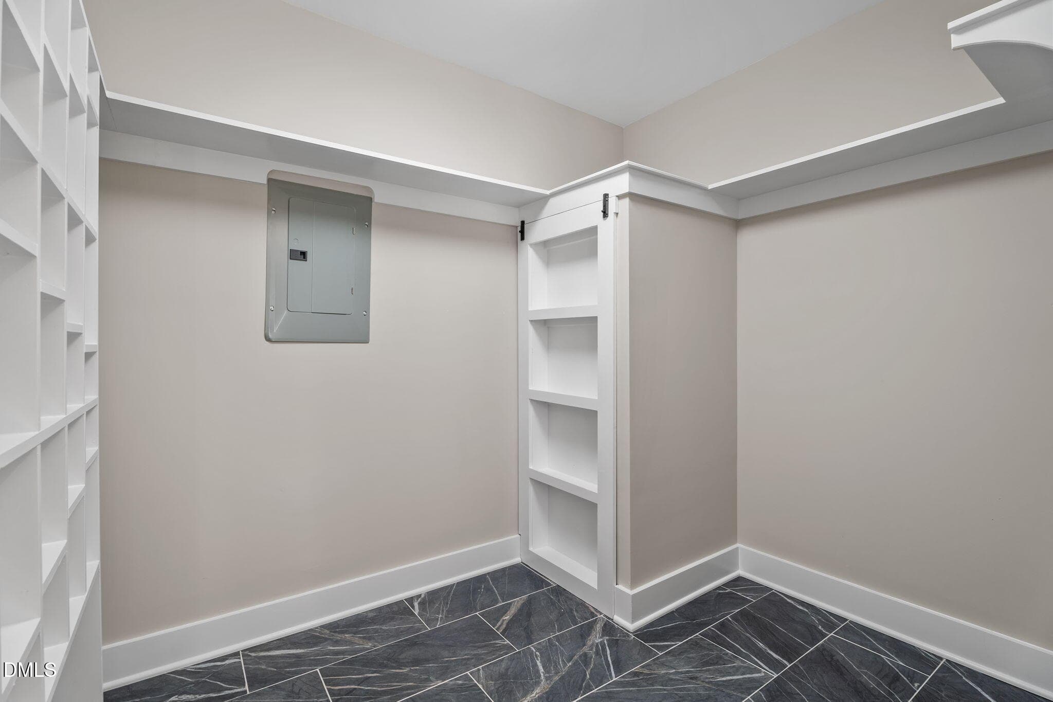 Laundry room with built-ins - 28 Elaine Drive, Rocky Mount, NC 27801