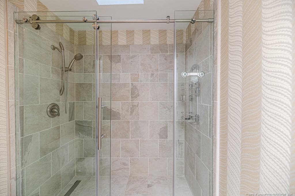 Master shower view - 1905 Wedgewood Drive, Sanford, NC 27332