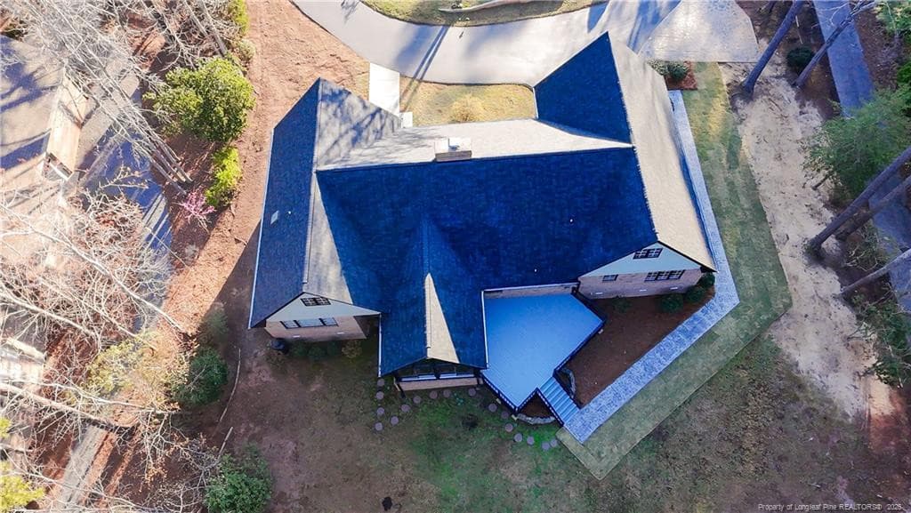 Aerial View - 1905 Wedgewood Drive, Sanford, NC 27332