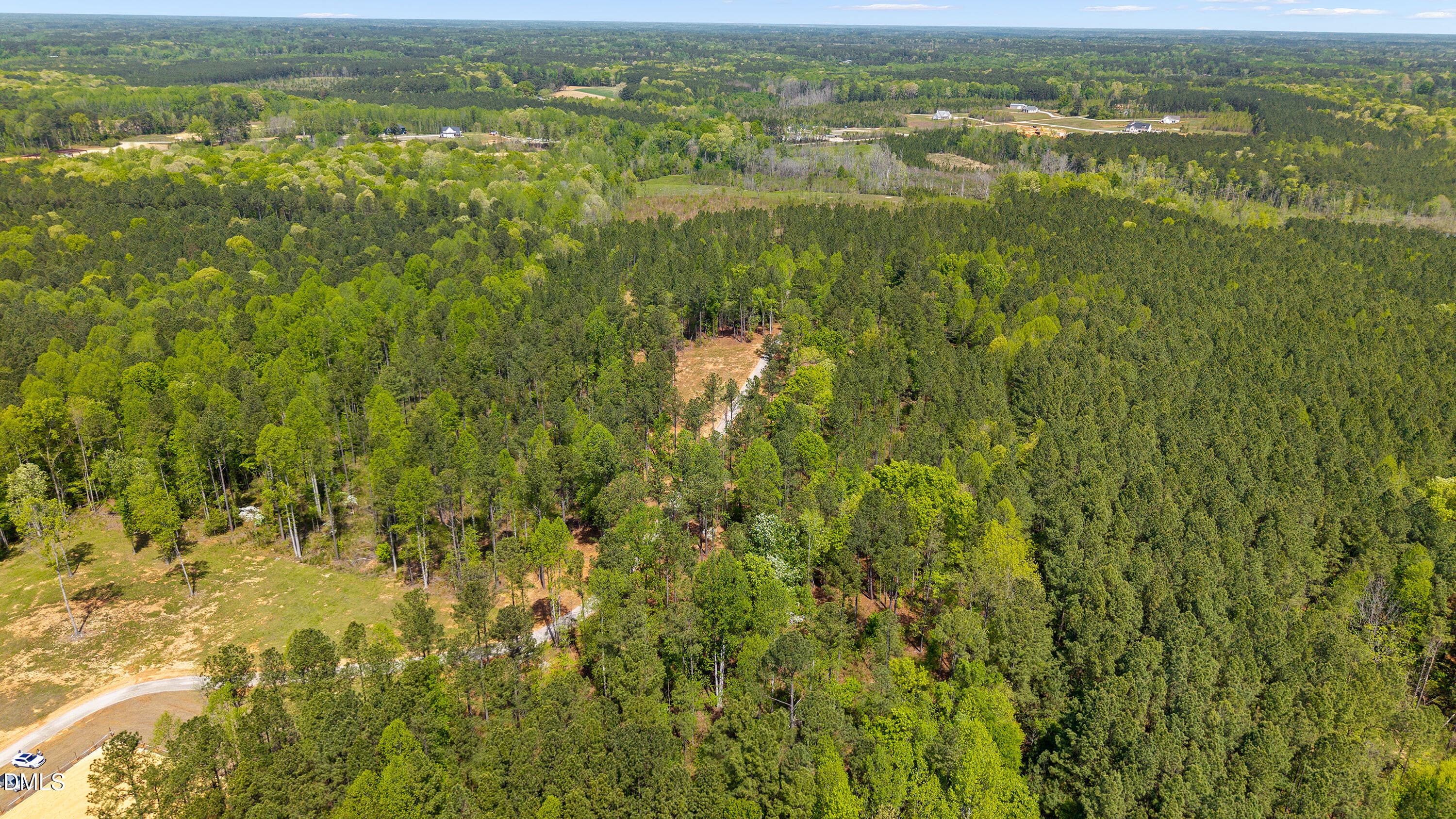 Aerial front - Lot 1 Social Plain Road, Middlesex, NC 27557