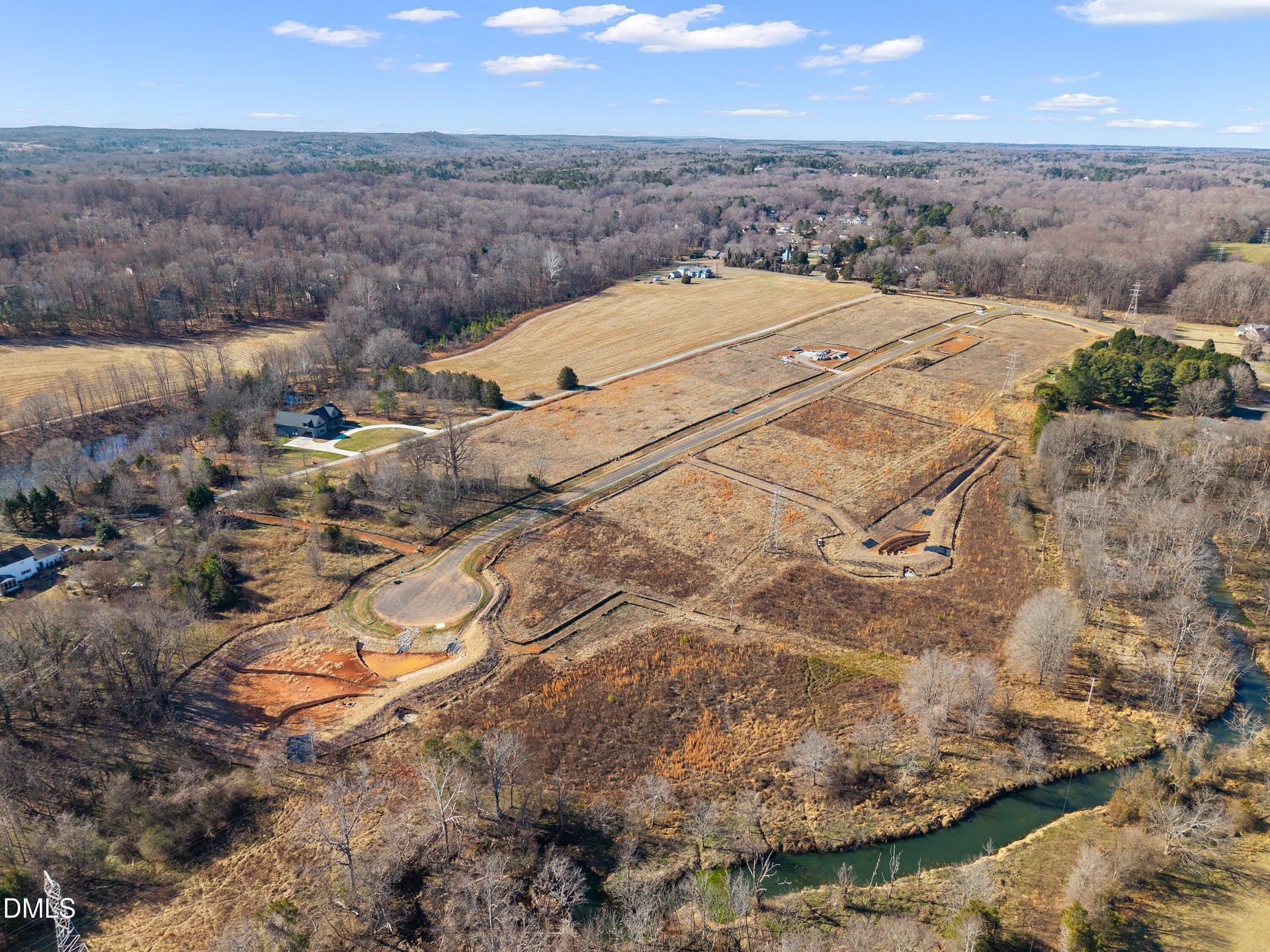 SW Community Aerial - 1131 Magpie Lane, Hillsborough, NC 27278