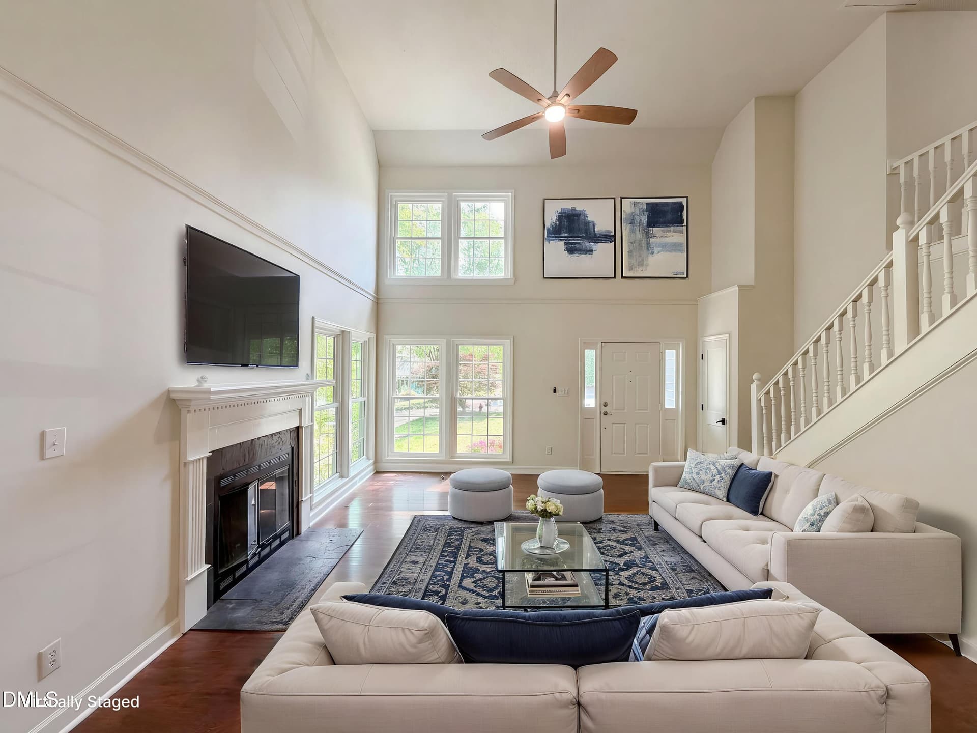 VS - Living Room - 515 Gablefield Lane, Apex, NC 27502