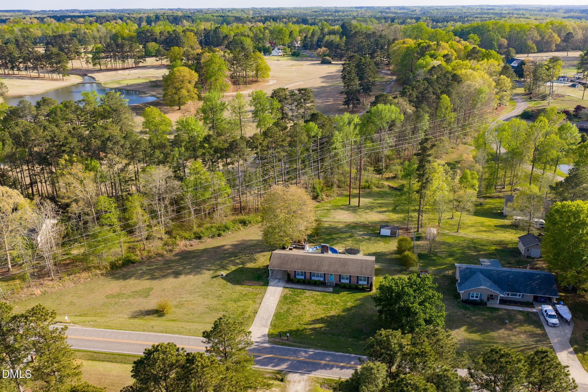 Aerial - 2732 Nutbush Road, Henderson, NC 27537