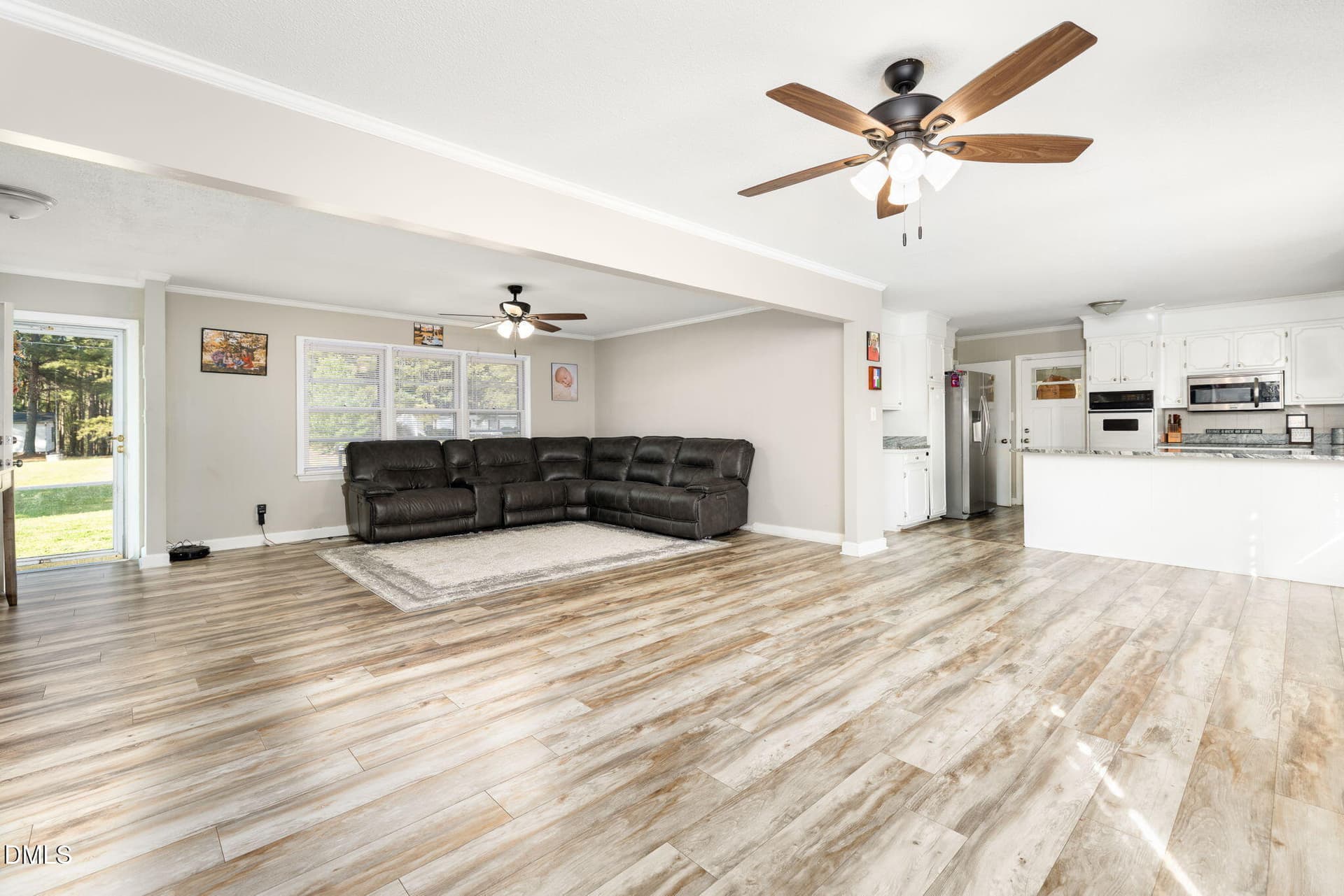 Open Living and Kitchen - 2732 Nutbush Road, Henderson, NC 27537