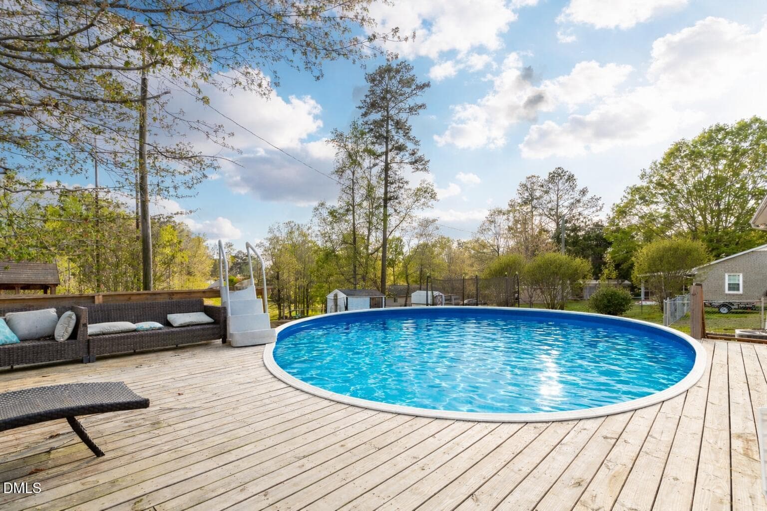 Back Deck - 2732 Nutbush Road, Henderson, NC 27537