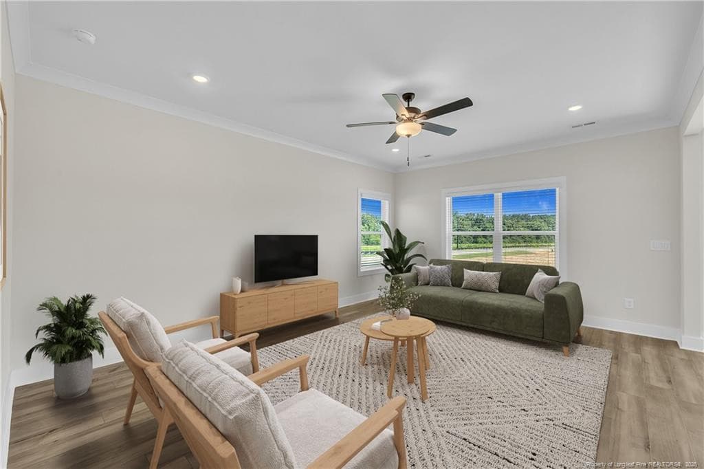 Digitally Staged - 85 Camp Rock Road, Lillington, NC 27546