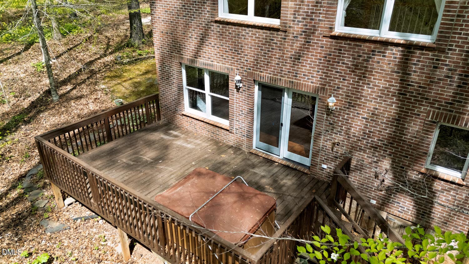 Deck & Hot Tub View - 4524 Ridge Trail, Efland, NC 27243, Efland