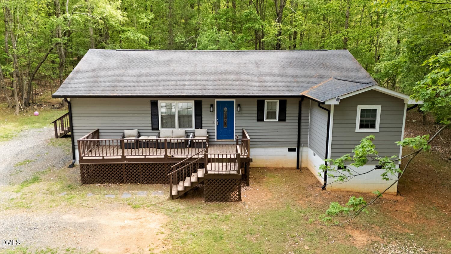 11 Front View Aerial - 3200 Seven Springs Road, Hillsborough, NC 27278, Hillsborough