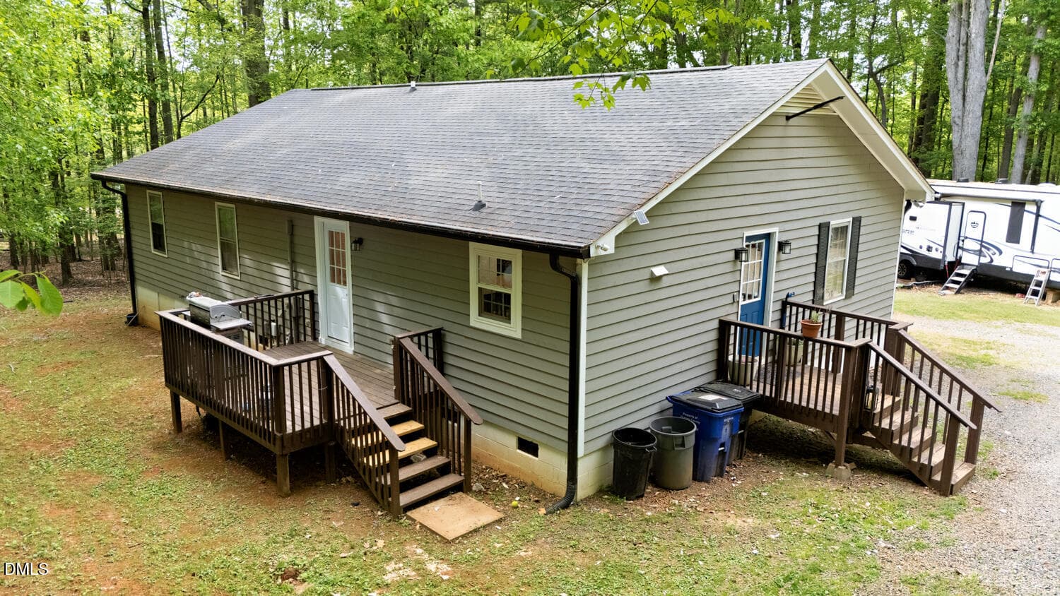 13 Rear View - 3200 Seven Springs Road, Hillsborough, NC 27278, Hillsborough