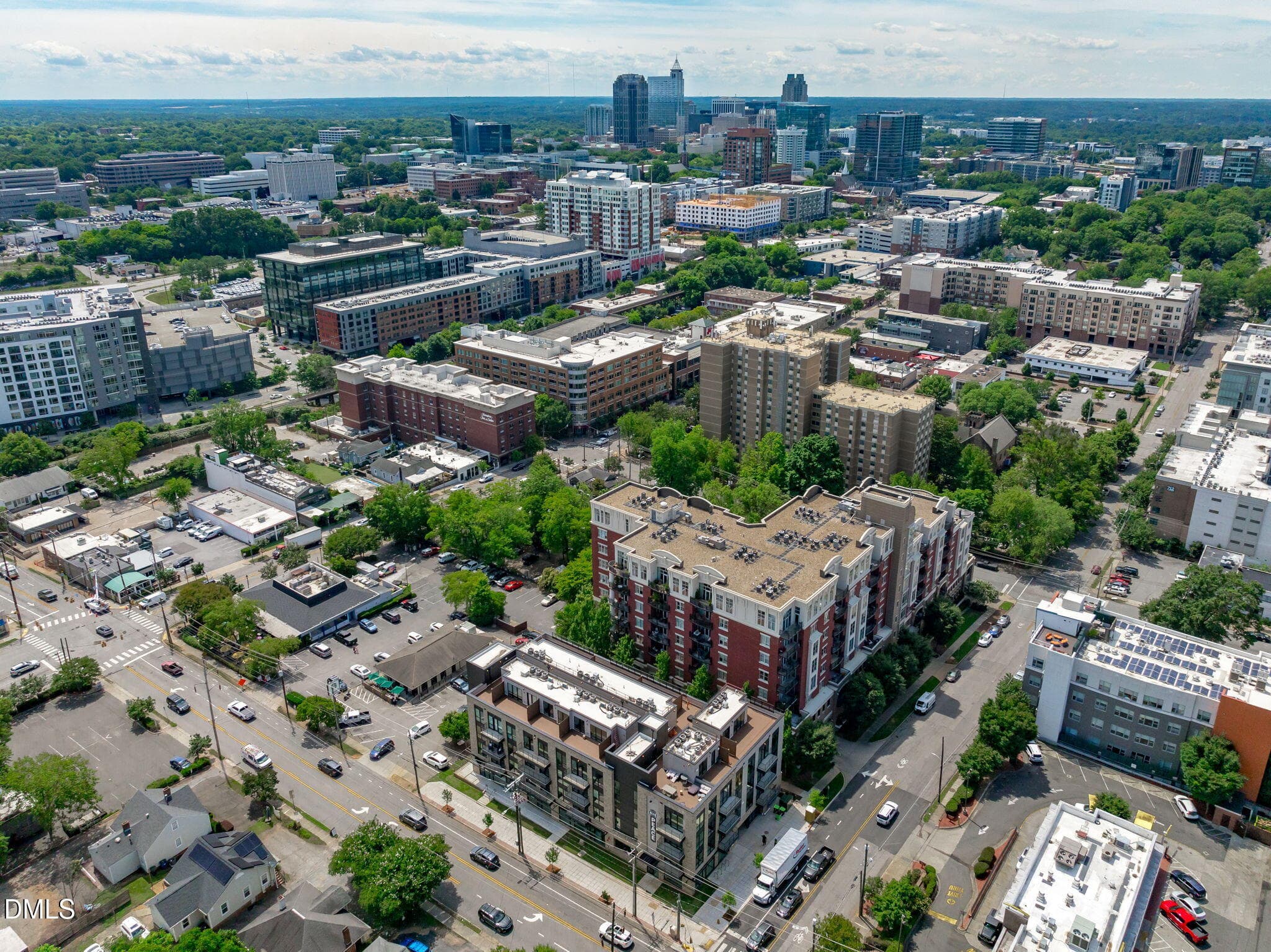 Aerial-8 - 615 W Peace Street , 207, Raleigh, NC 27605, Raleigh
