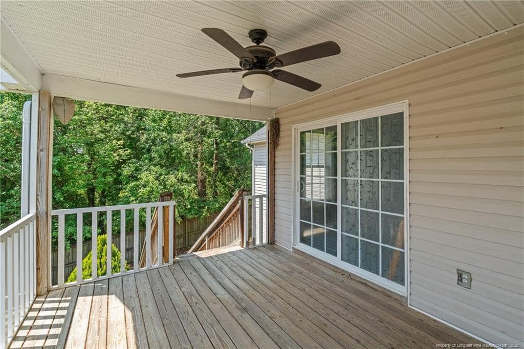 Back Porch - 48 Arlington Drive, Cameron, NC 28326
