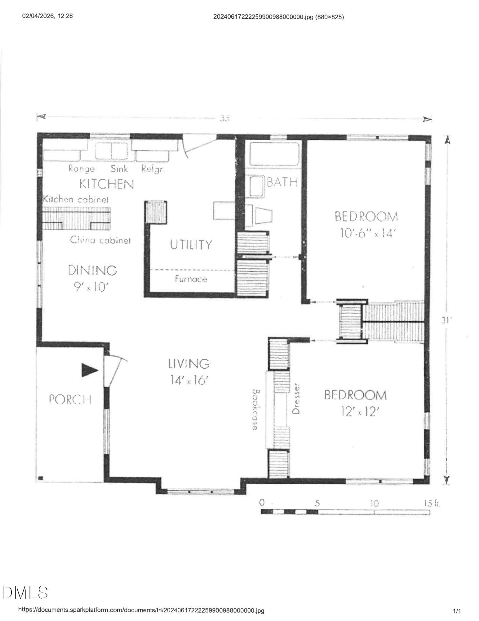 Floor Plan - 314 S Haywood Street, Raleigh, NC 27601, Raleigh