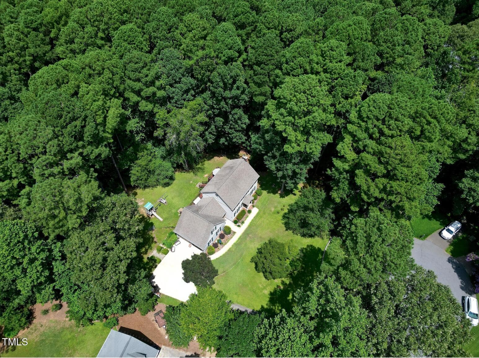 2.48 stunning acres! - 6309 Windy Ridge Court, Raleigh, NC 27606, Raleigh