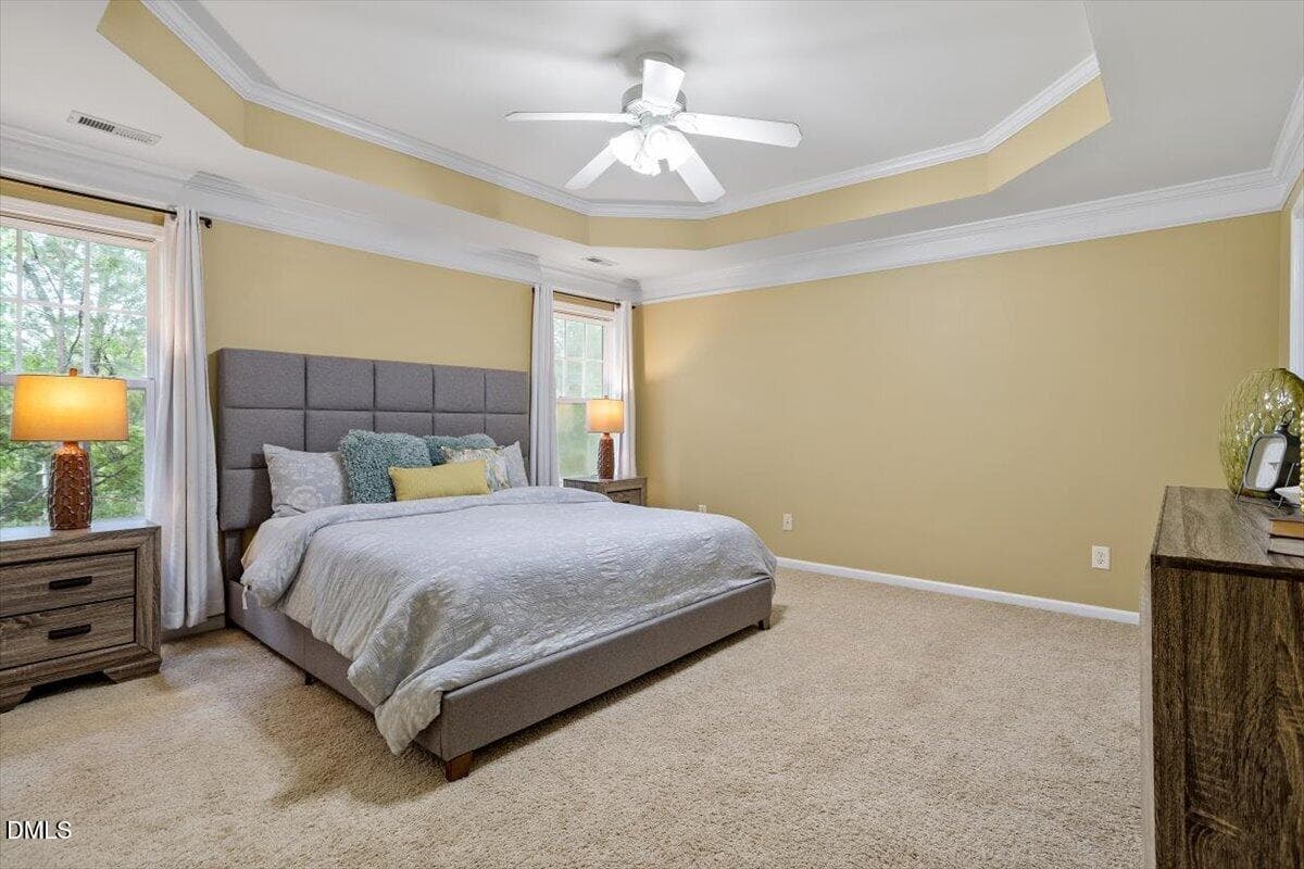 primary bedroom - 1757 Laurel Park Place, Cary, NC 27511, Cary