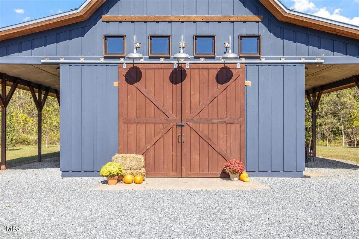 Beautiful Barn Doors - 5956 Whitlow Johnson Lane, Mebane, NC 27302